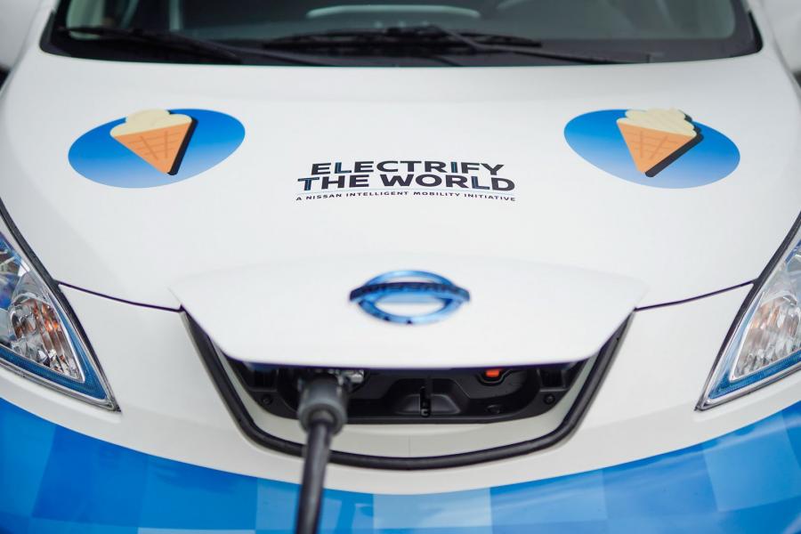 Детали экстерьера Nissan e-NV200 Ice Cream Concept 2019 года  (фото 12 из 25)